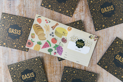 Oasis Cooking Demo Gift Voucher - Oasis