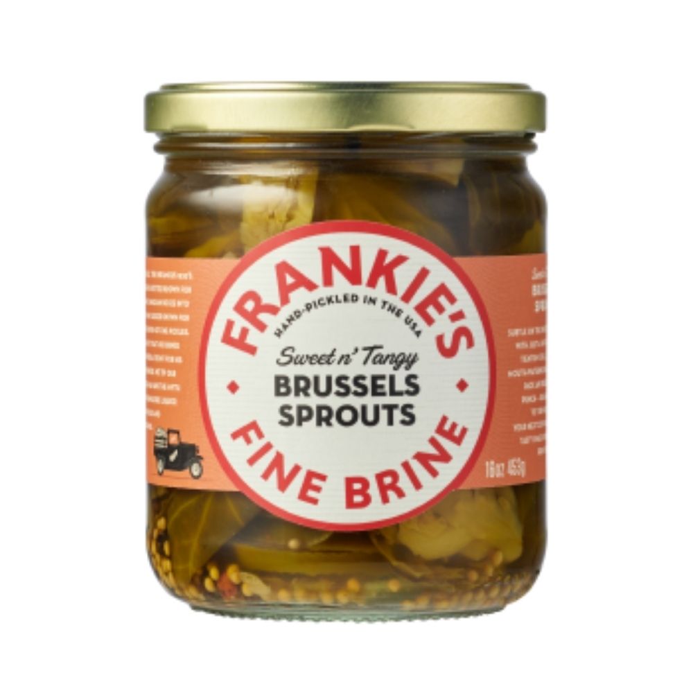 Frankie's Fine Brine Sweet n' Tangy Brussels Sprouts 453G - Oasis
