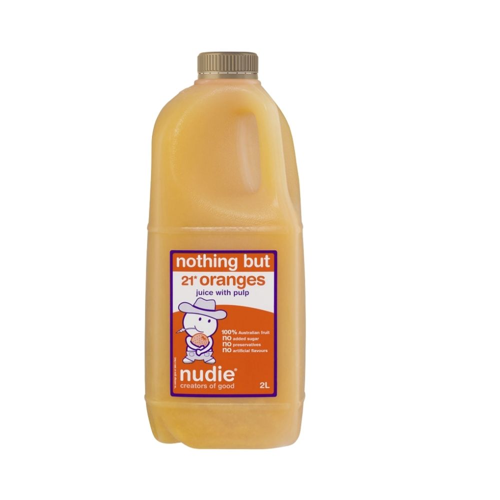 Nudie Orange juice Pulp 2L - Oasis