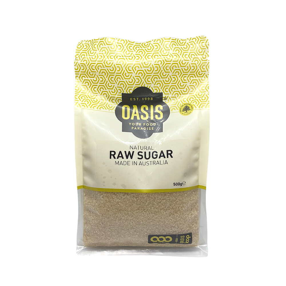 Oasis Raw Sugar 500g - Oasis