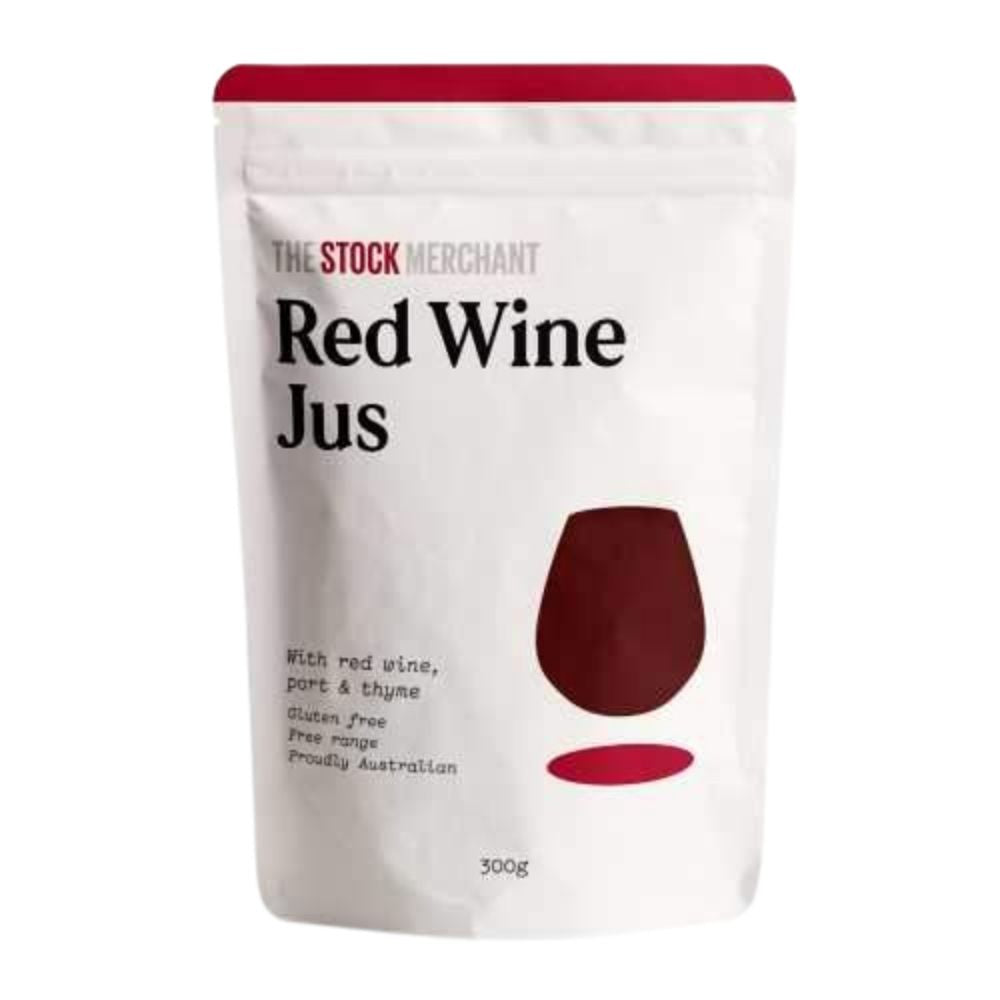 The Stock Merchant Free Range Red Wine Jus 300G - Oasis