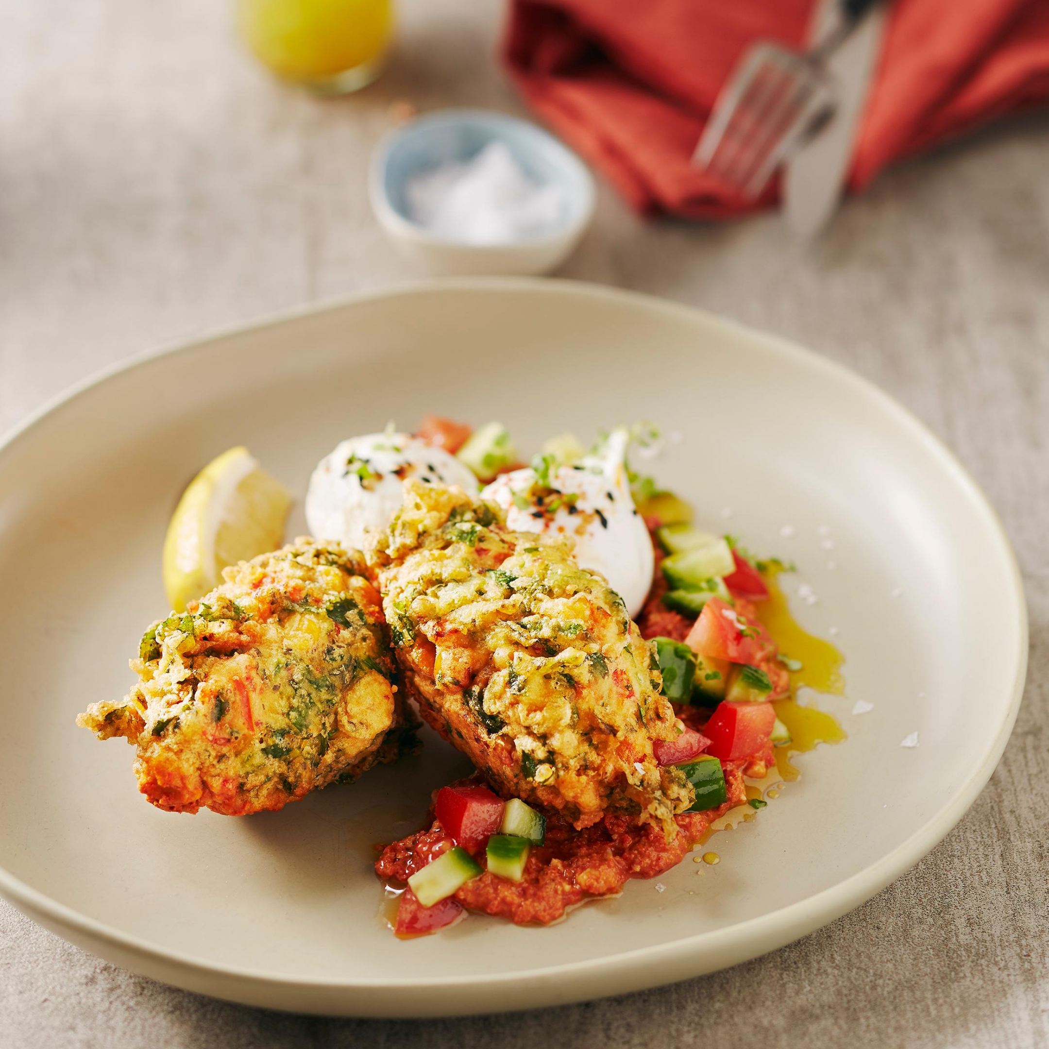 Quinoa & Corn Fritters