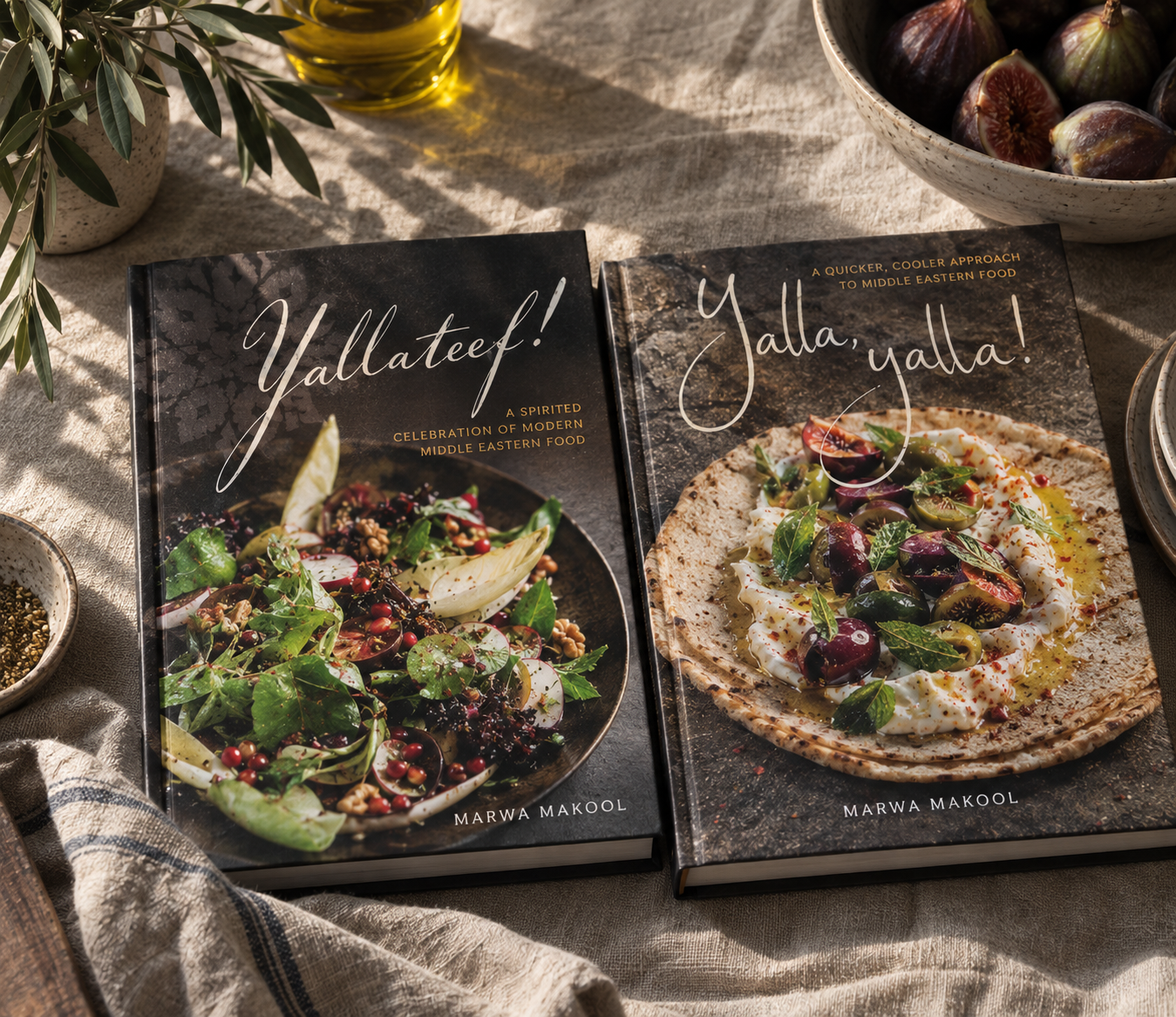 Cookbooks by Executive Chef Marwa Makool