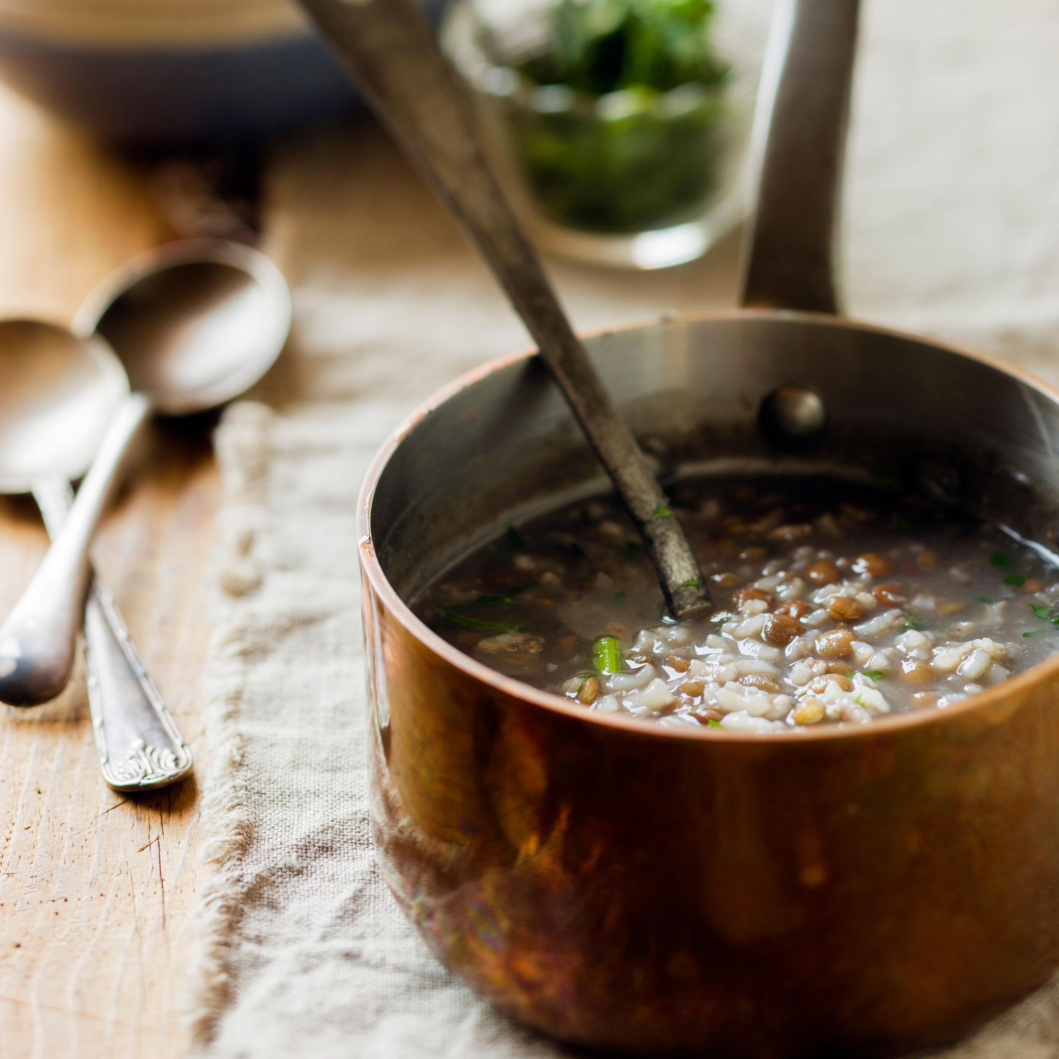 Lentil & Rice Soup