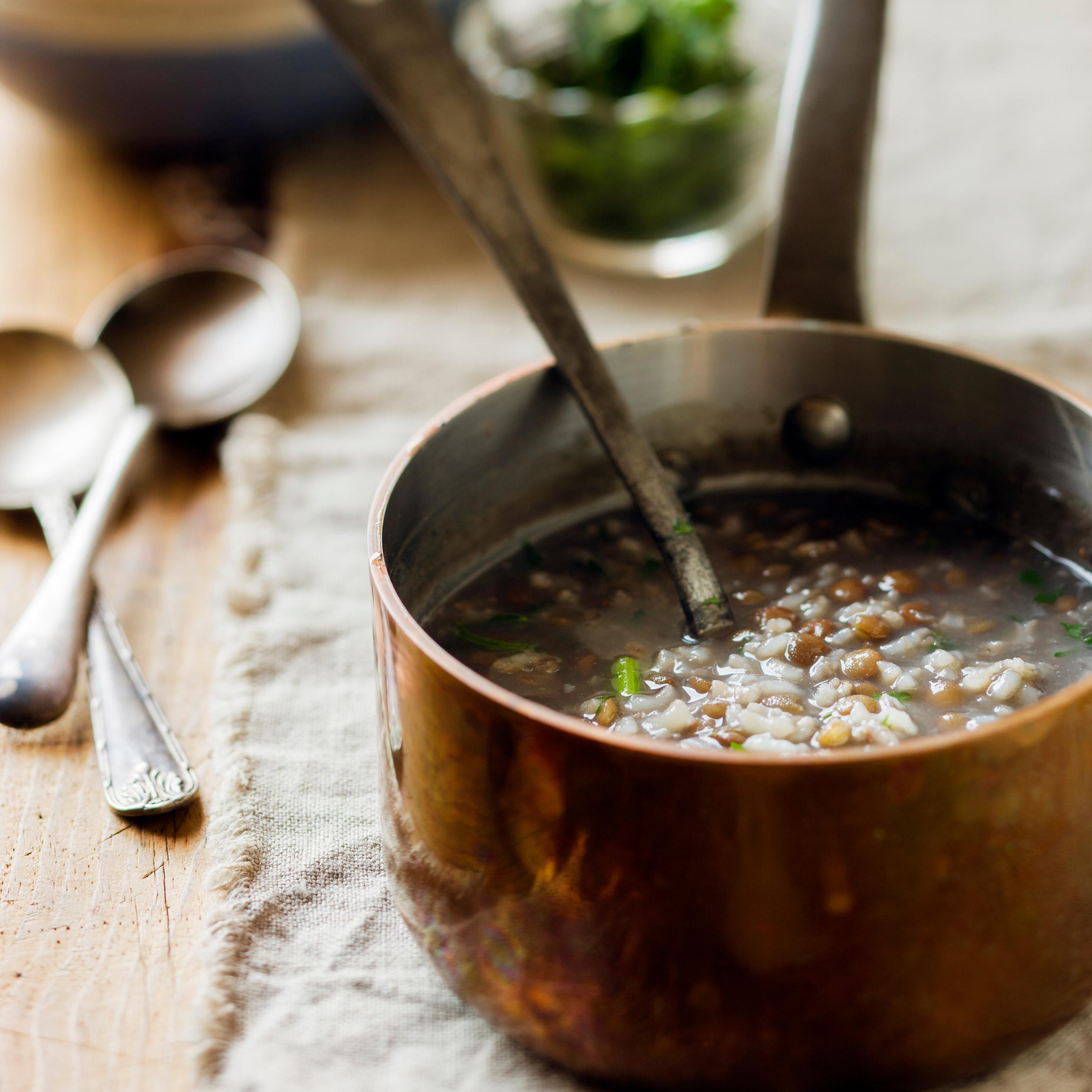 Lentil & Rice Soup Recipe