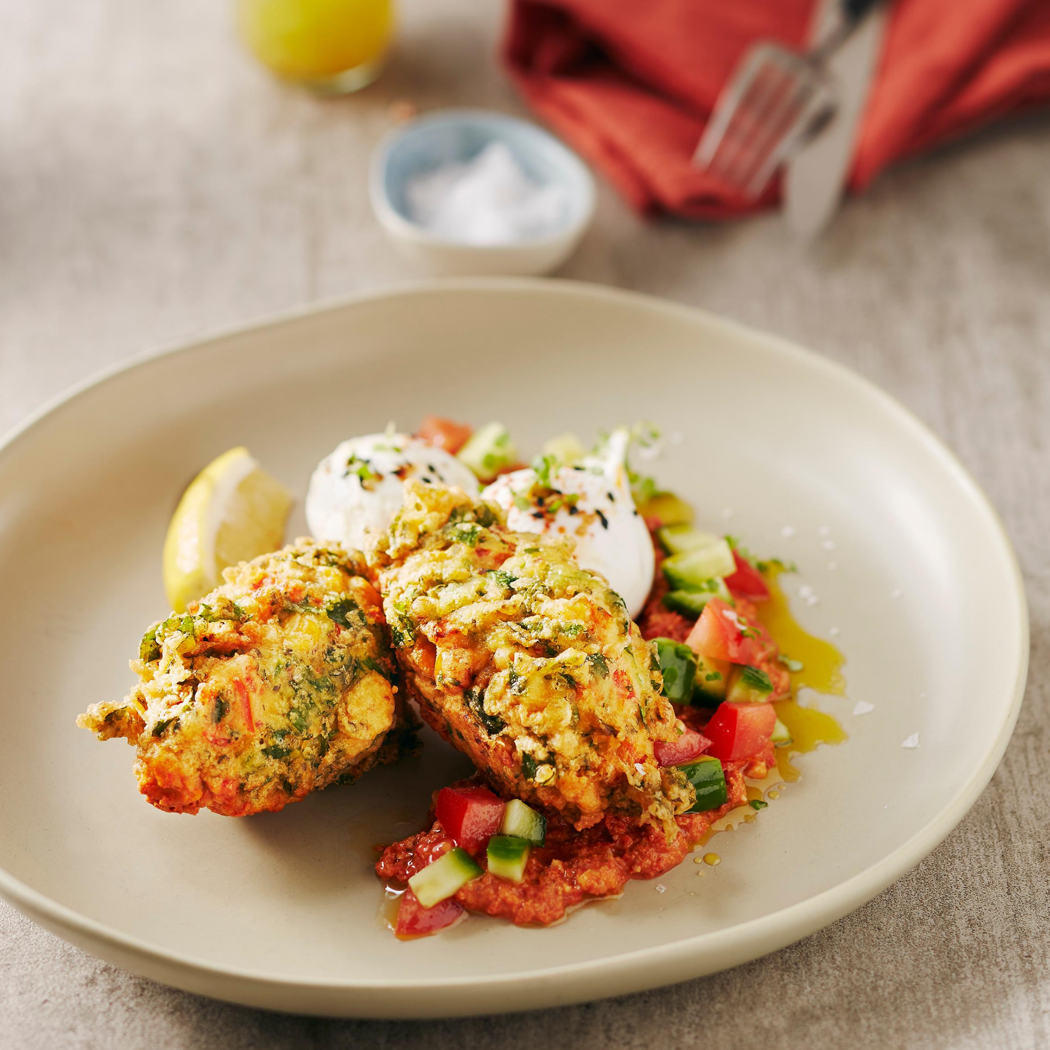 Quinoa & Corn Fritters Recipe