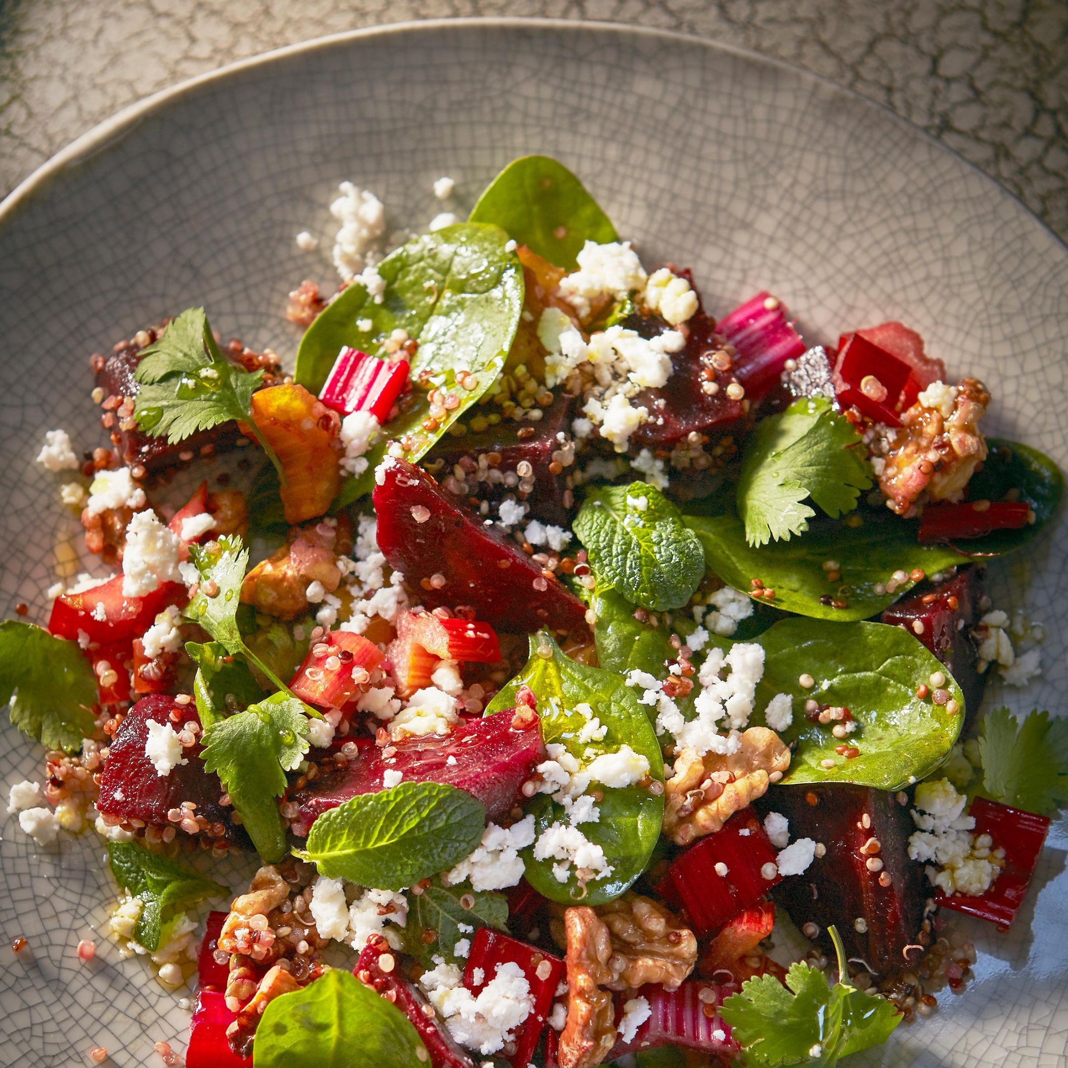 Roasted Beetroot Salad Recipe