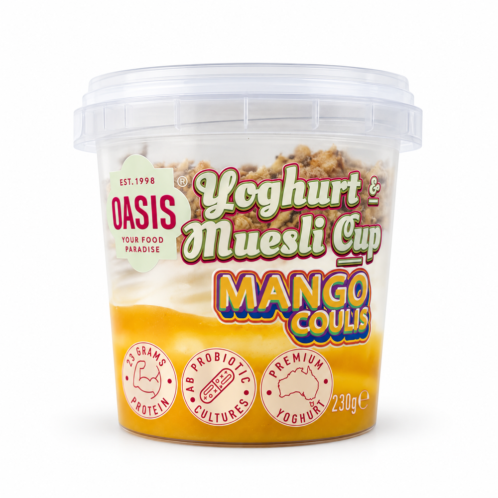 Oasis - Yoghurt & Muesli Mango 230g