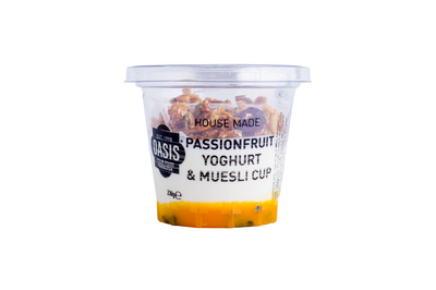 Oasis - Yoghurt & Muesli Passionfruit 230gm - Oasis