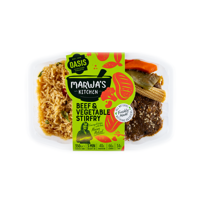 Beef Stir Fry with Black Bean Sauce 350G - Oasis