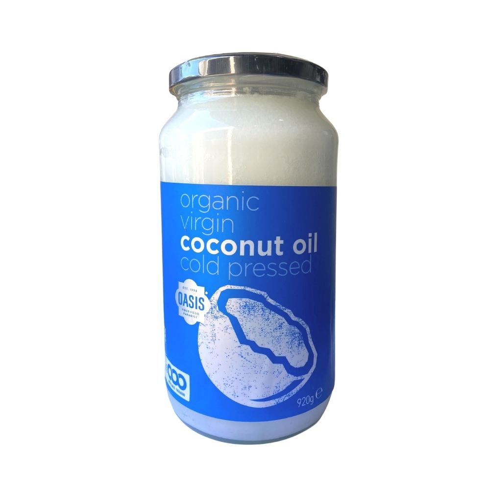 Oasis Organic Virgin Coconut Oil Cold Pressed 920g - Oasis