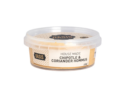Chipotle Coriander Hommus 225G - Oasis