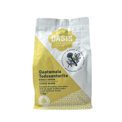 Oasis Guatemala Todosanterita Coffee Beans 250g - Oasis