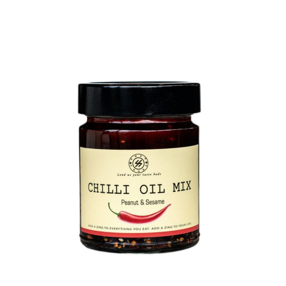 Chilli Oil Mix Peanut & Sesame 250g - Oasis