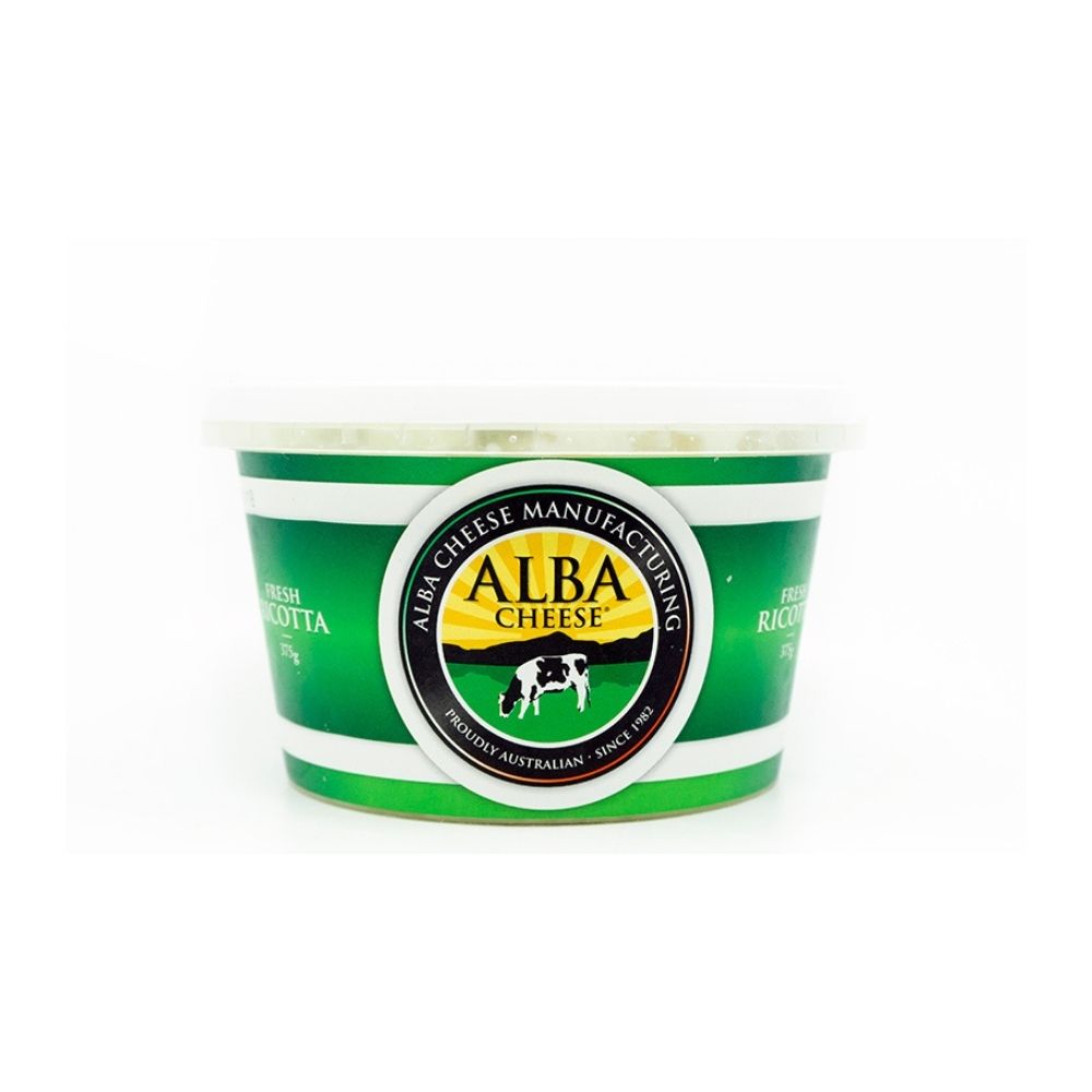 Alba Cheese Traditional Fresh Ricotta 375ml - Oasis