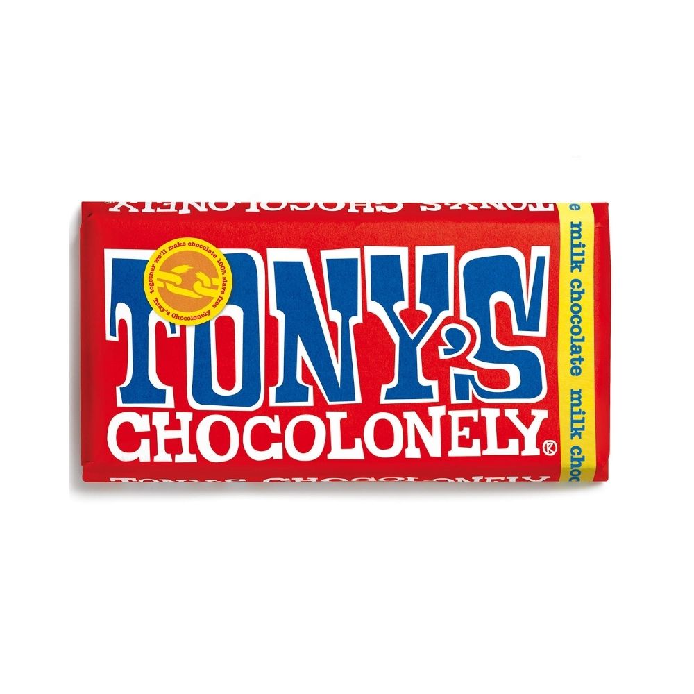 Tony's Chocolonely Milk Chocolate 180 g - Oasis