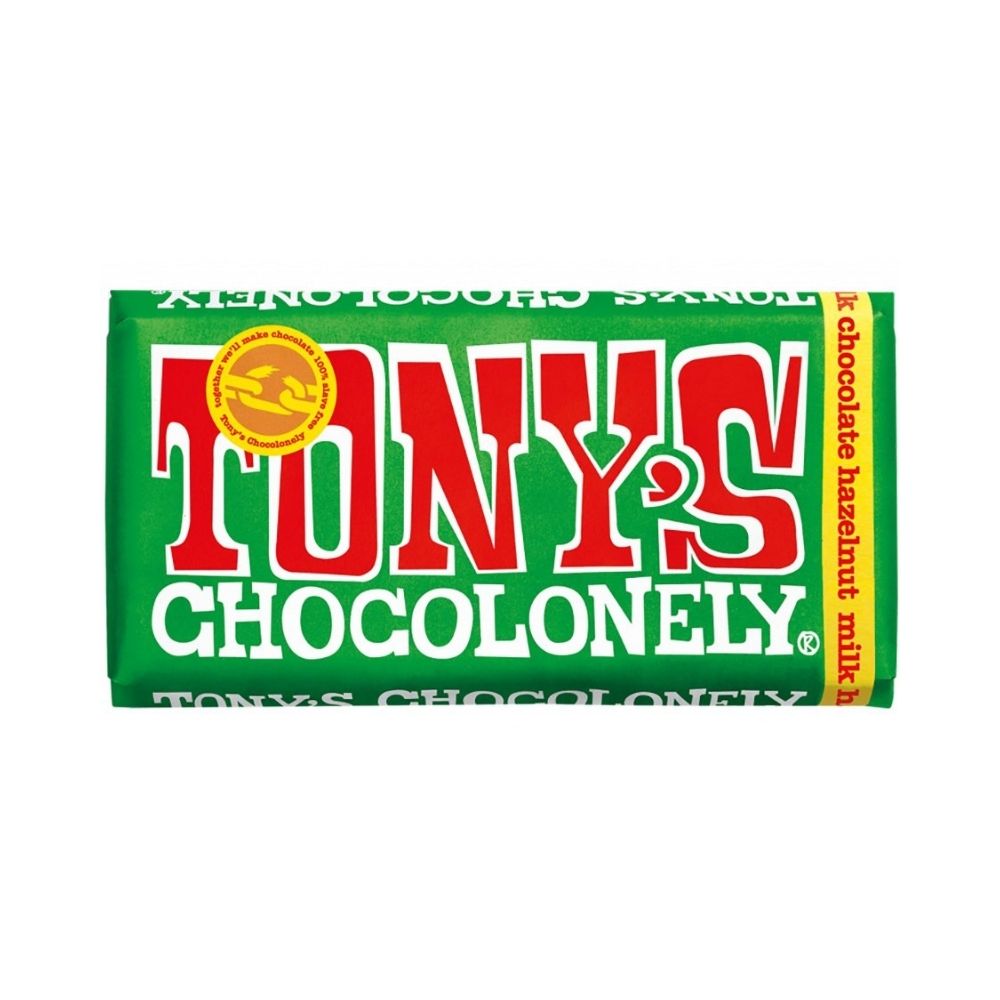 Tony's Chocolonely Hazelnut Chocolate 180g - Oasis