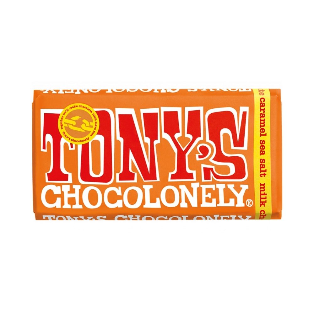 Tony's Chocolonely Caramel Sea Salt 180 g - Oasis