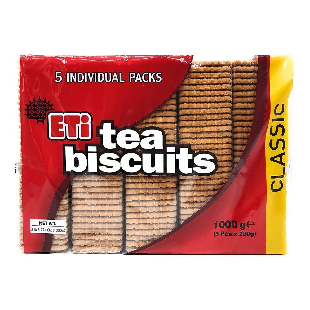 Eti Tea Biscuit (5 individual packs) 1000gr - Oasis