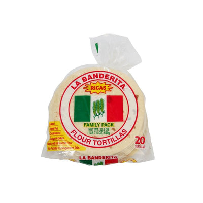 La Banderita Ricas Family Pack Flour Tortillas 640g - Oasis