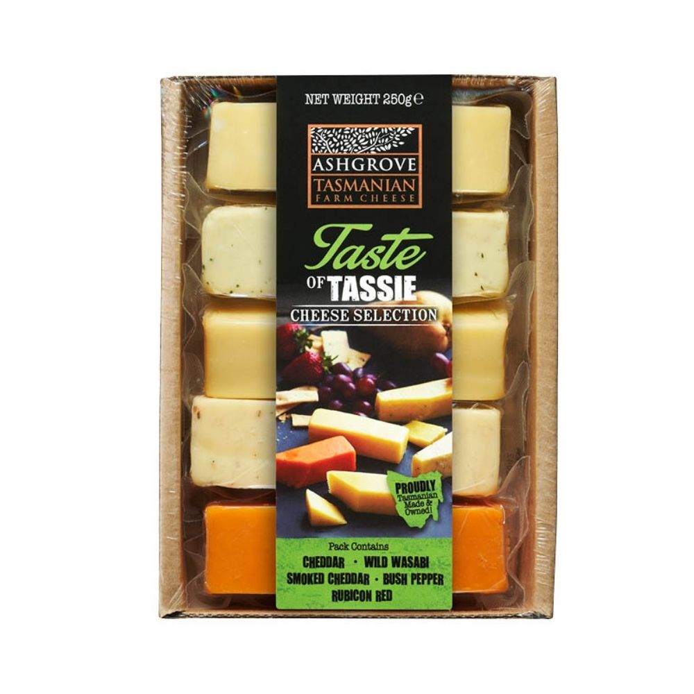 Ashgrove Taste of Tassie Cheese 8x250g - Oasis