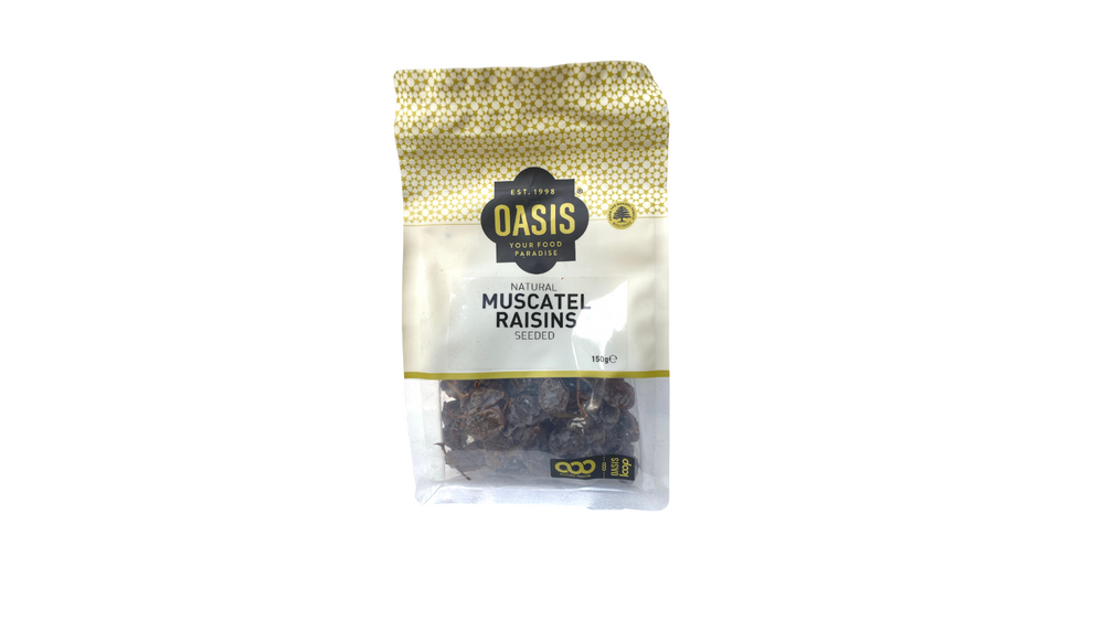 OASIS- Muscatel Raisins seeded 150gram - Oasis