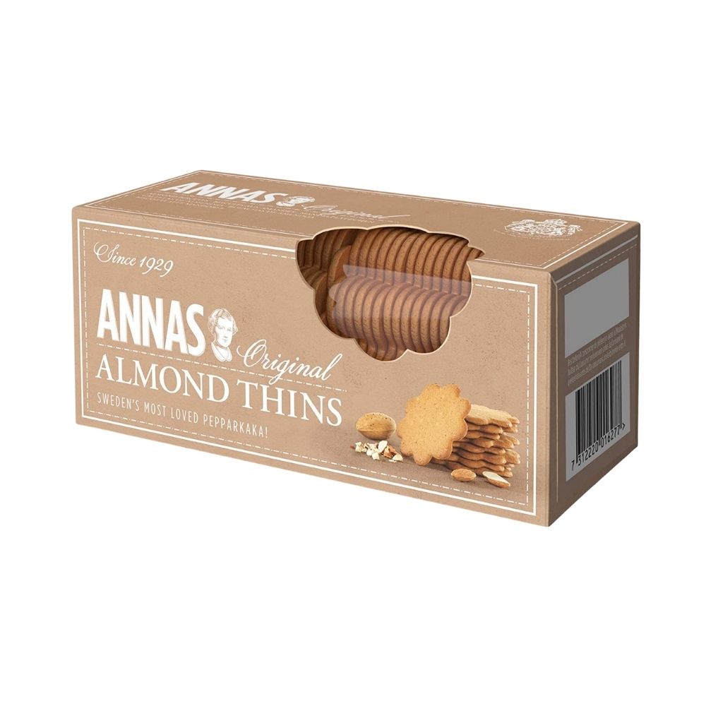 Anna's Original Almond Thins Biscuits 150G - Oasis