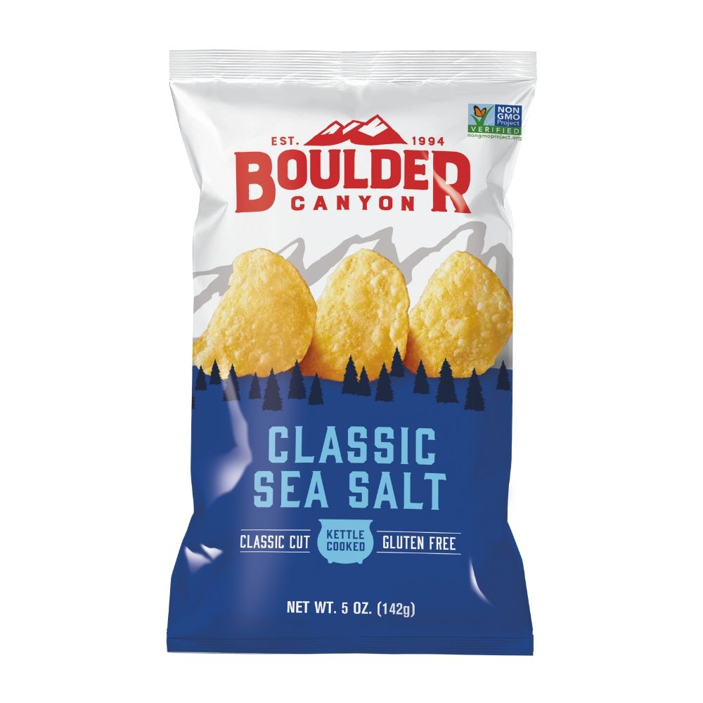 Boulder Canyon Classic Sea Salt Chips 142G - Oasis