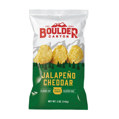 Boulder Canyon Jalpeno Cheddar Chips 142G - Oasis
