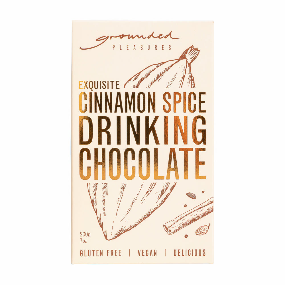 Cinnamon Spice Drinking Chocolate 200G - Grounded Pleasures - Oasis