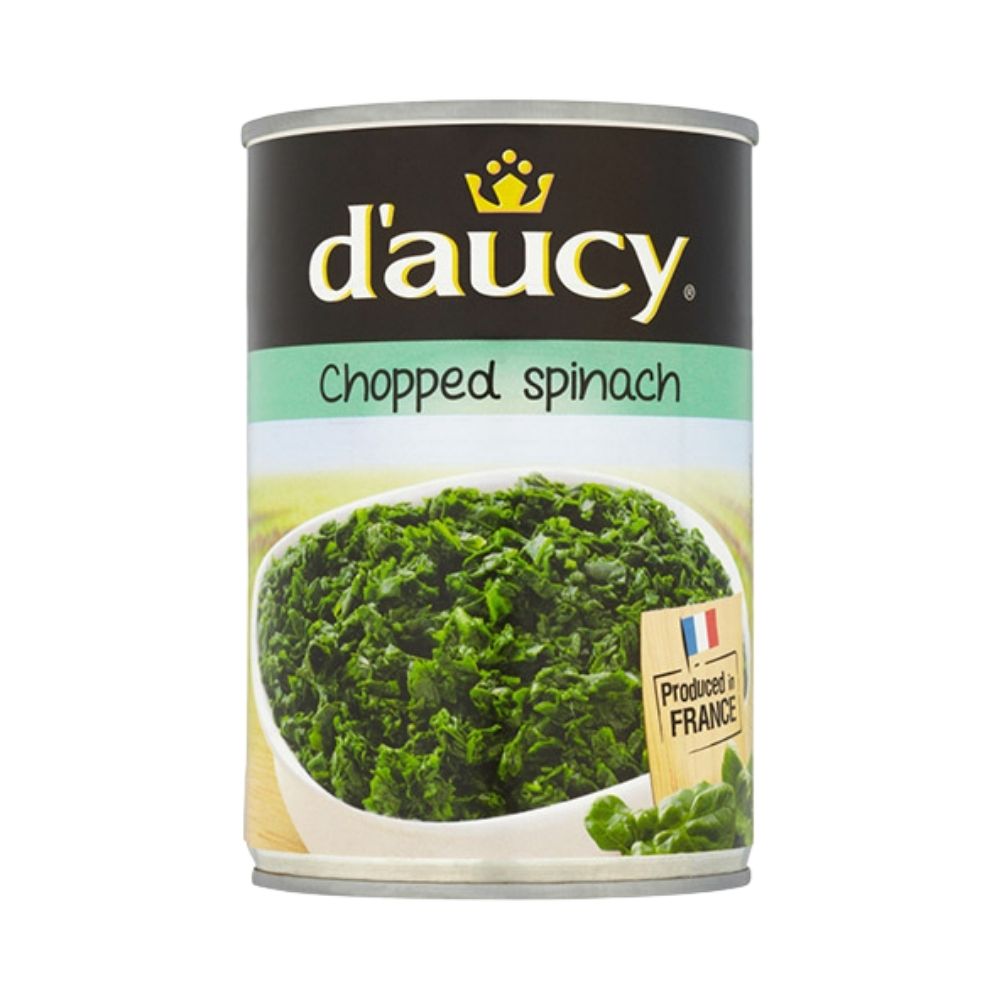 D'aucy Chopped Spinach 395G - Oasis