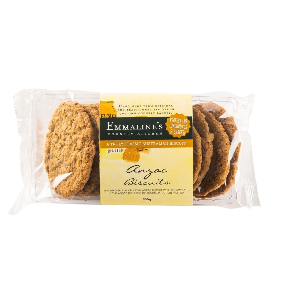 Emmaline's Country Kitchen Anzac Biscuits 350G - Oasis