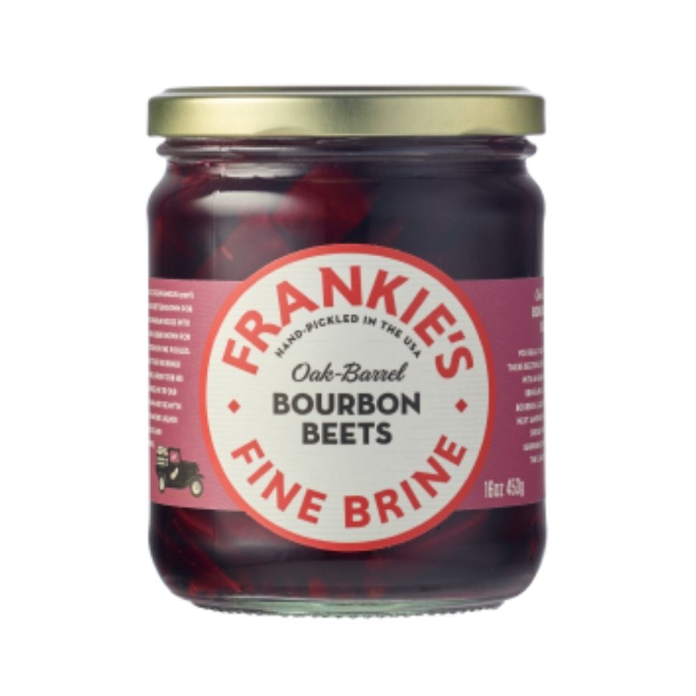Frankie's Fine Brine Oak-Barrel Bourbon Beets 453G - Oasis