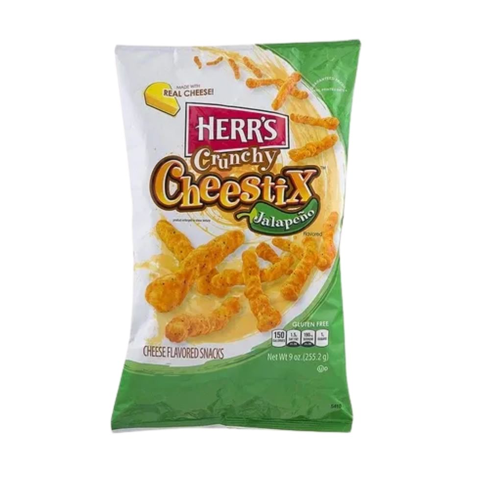 Herr's Crunchy Jalapeno Cheestix 255.2G - Oasis