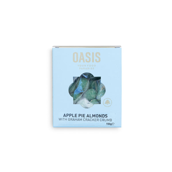 Oasis Apple Pie Almonds With Graham Cracker Crumb 150G - Oasis