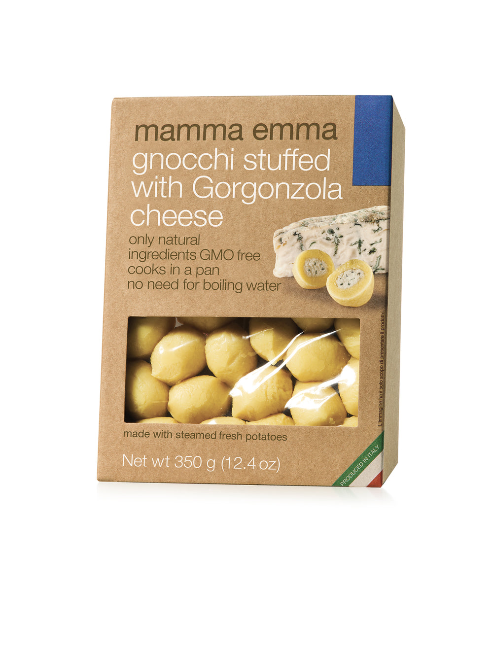 Mamma Emma Potato Gnocchi With PDO Gorgonzola 400G - Oasis