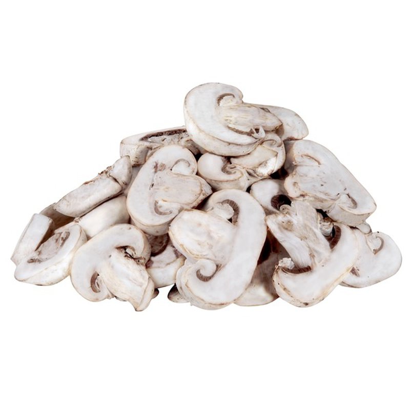 Mushroom Sliced White Punnet - Oasis