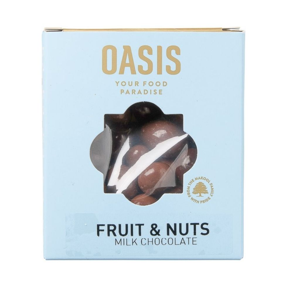 Oasis Fruit & Nut Mix Milk Chocolate 150G - Oasis