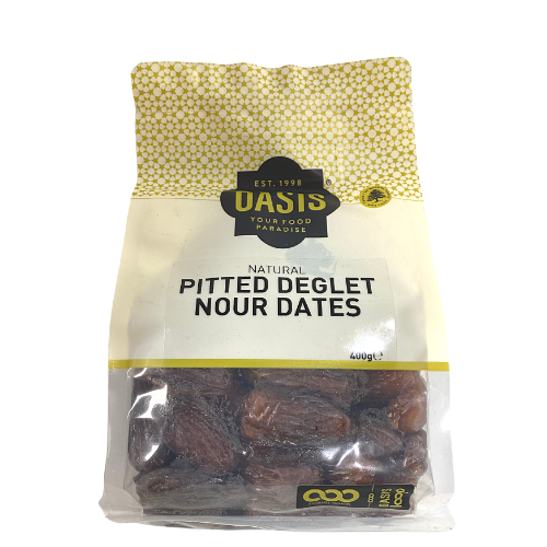 Oasis Pitted Deglet Nour Dates 400G - Oasis