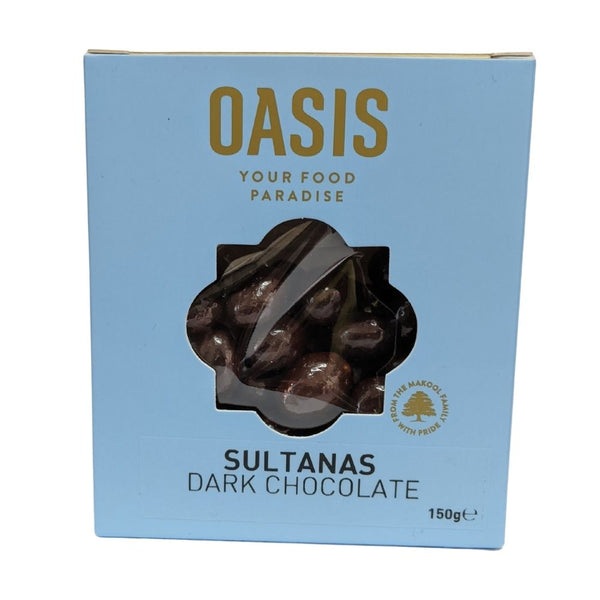 Oasis Sultanas Dark Chocolate 150G - Oasis