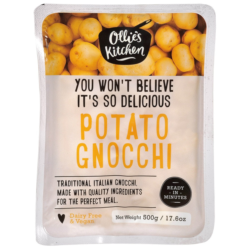 Ollie’s Kitchen Potato Gnocchi 500G - Oasis