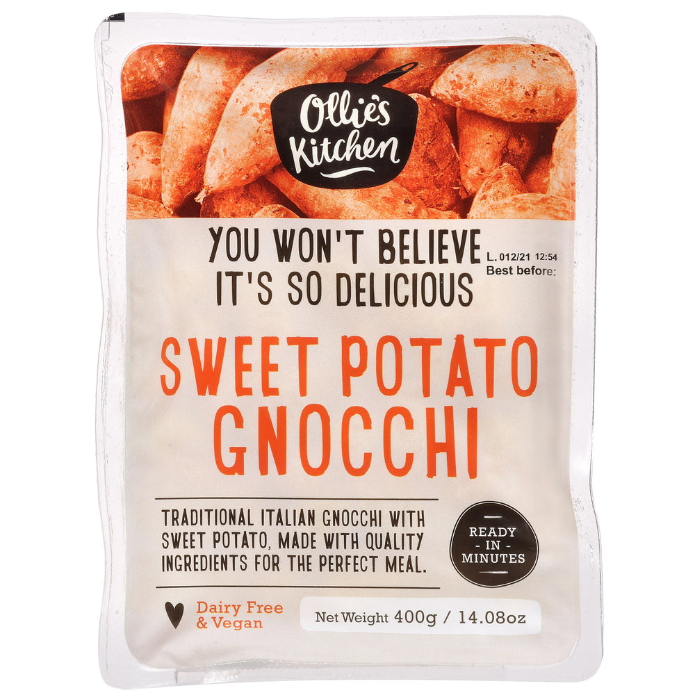 Ollie’s Kitchen Sweet Potato Gnocchi 500G - Oasis