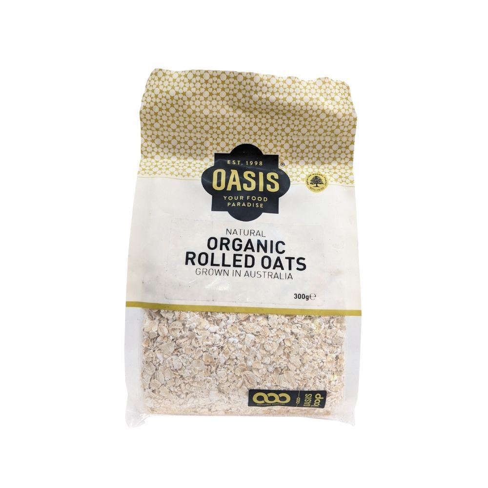 Organic Rolled Oats 300G - Oasis