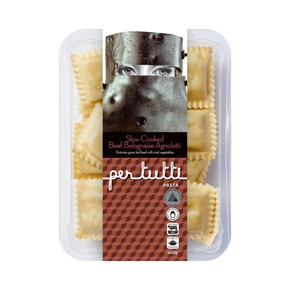 Pertutti Slow Cooked Beef Bolognaise Agnolotti 400G - Oasis