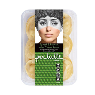 Pertutti Spinach & Premium Italian Cheese Raviolo 400G - Oasis