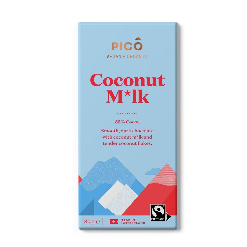 Pico Coconut Milk 55% Cocoa Chocolate 80G - Oasis