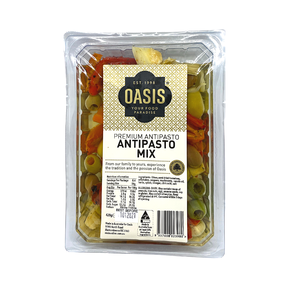 Premium Antipasto Mix 420G - Oasis