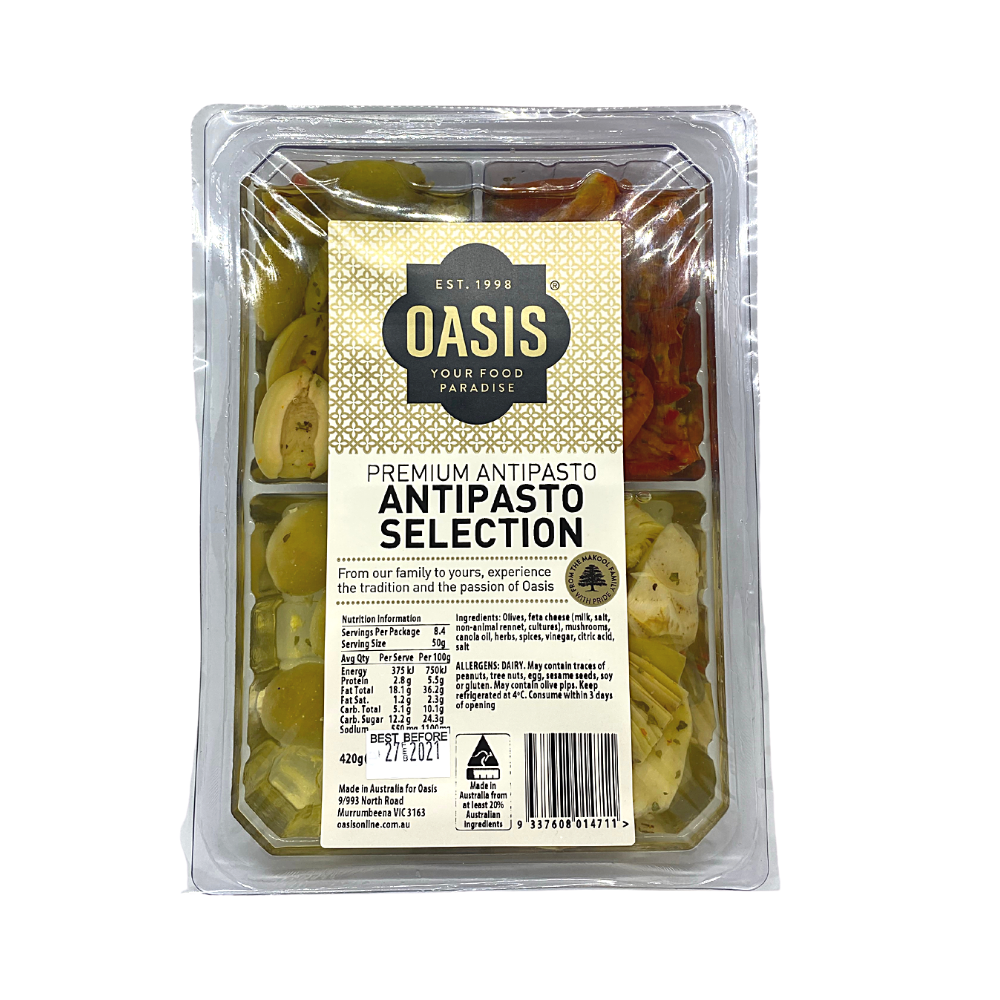 Premium Antipasto Selection 420G - Oasis