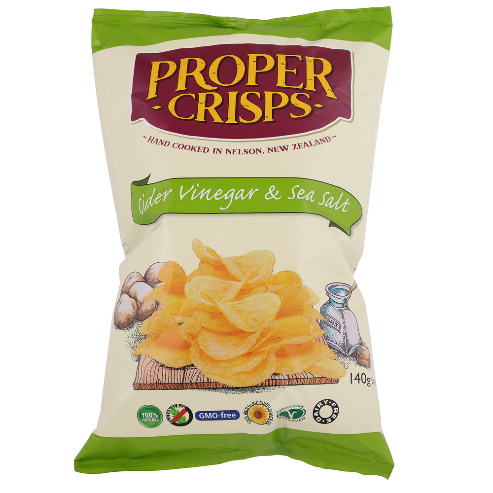 Proper Crisps - Classic Regular Potato Range - Oasis