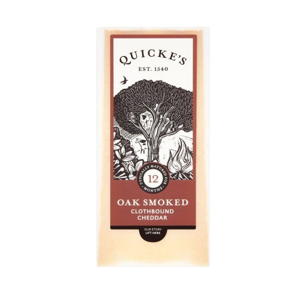 Quicke's Oak Smoked Cheddar 150g - Oasis